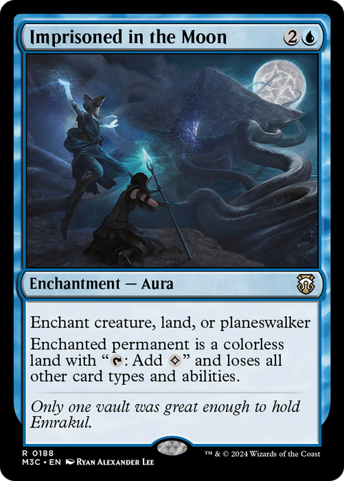 Imprisoned in the Moon [M3C-188] Foil - Modern Horizons 3 Commander