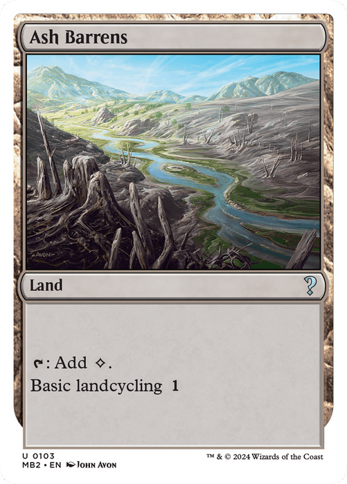 Ash Barrens [MB2-103] - Mystery Booster 2