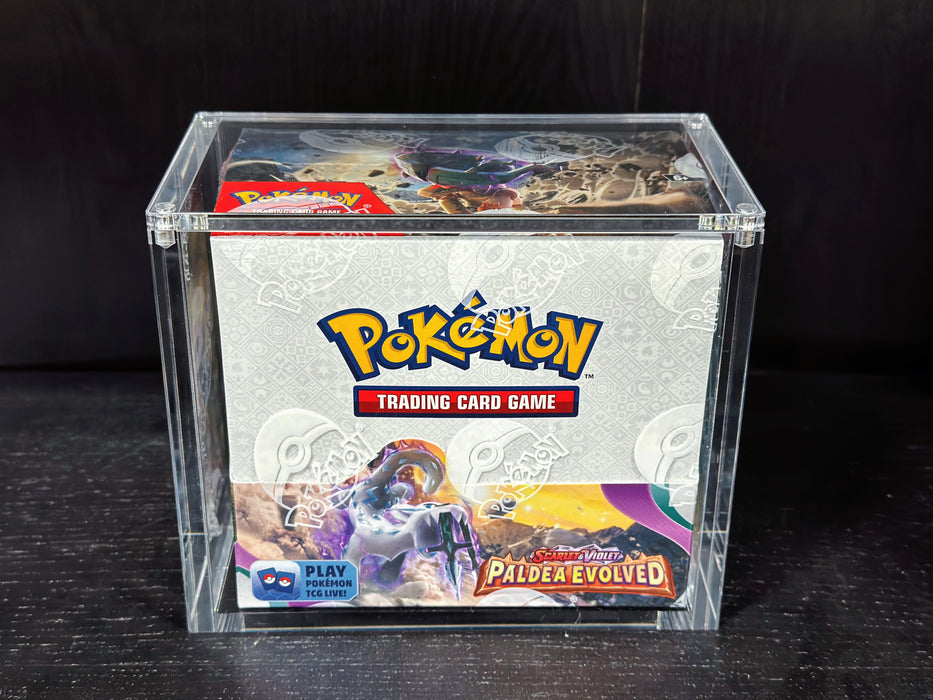 Magnetic Acrylic Protective Case for Pokémon TCG Booster box