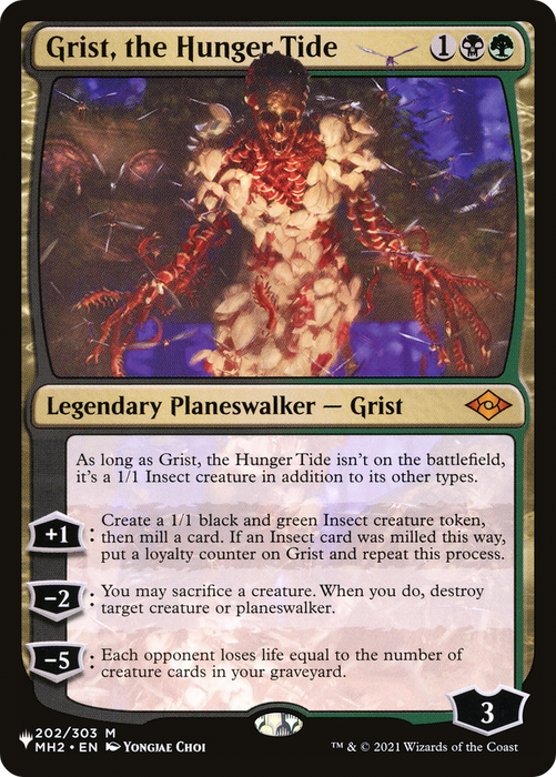 Grist, the Hunger Tide [PLST-MH2-202] - The List