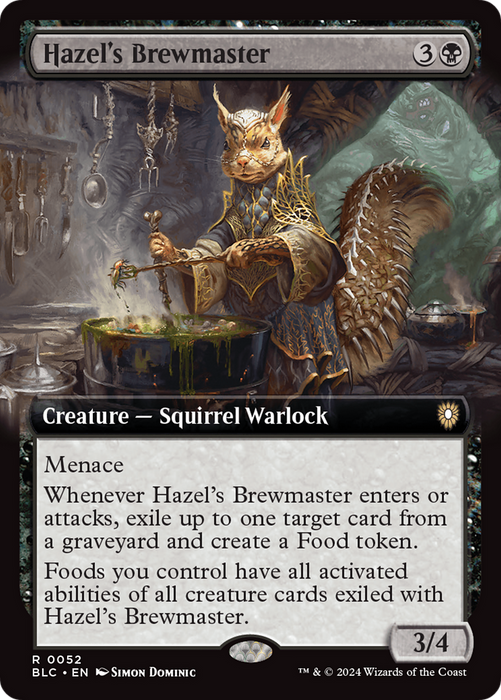 Hazel's Brewmaster [BLC-052] - Bloomburrow Commander