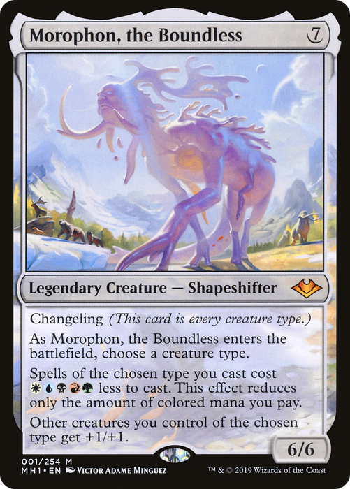 Morophon, the Boundless [MH1-001] - Modern Horizons