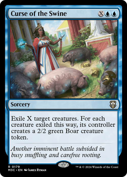 Curse of the Swine [M3C-179] Foil - Modern Horizons 3 Commander