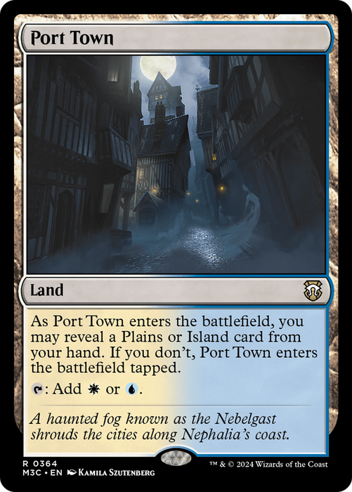 Port Town [M3C-364] Foil - Modern Horizons 3 Commander