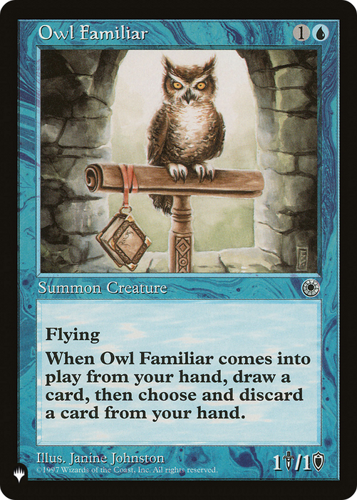 Owl Familiar [PLST-POR-63] - The List