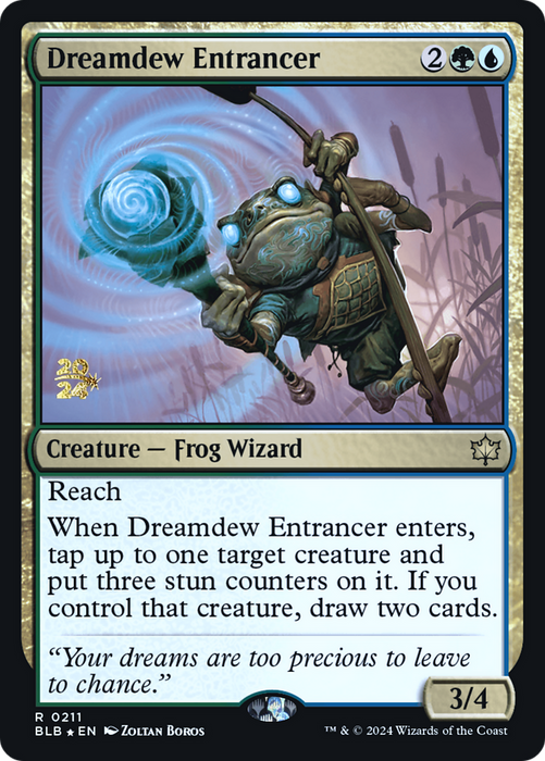 Dreamdew Entrancer [PBLB-211S] Foil - Bloomburrow Promos