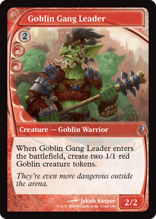 Goblin Gang Leader [MB2-144] Foil - Mystery Booster 2