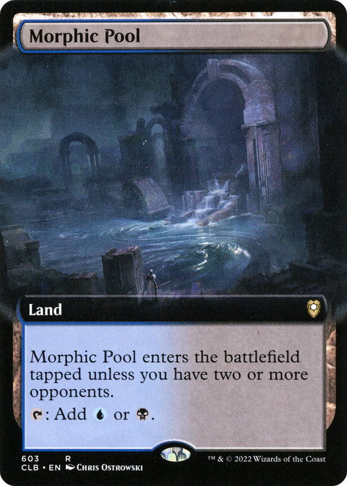 Morphic Pool (Extended Art) [CLB-603] Foil - Commander Legends: Battle for Baldur's Gate