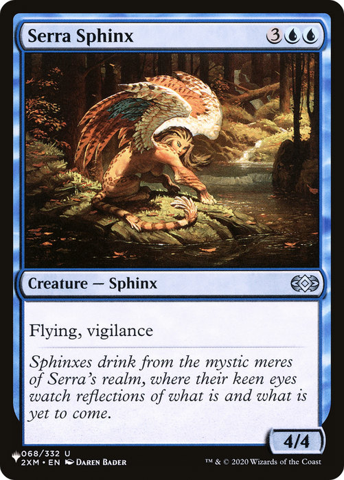 Serra Sphinx [PLST-2XM-68] - The List