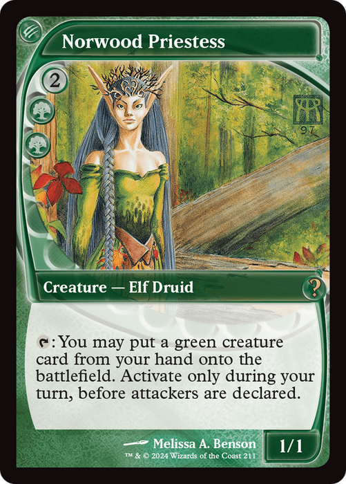 Norwood Priestess [MB2-211] Foil - Mystery Booster 2