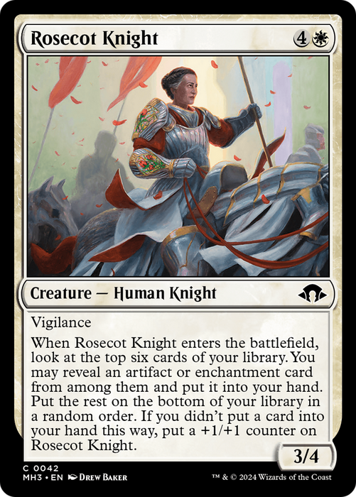 Rosecot Knight [MH3-042] Foil - Modern Horizons 3