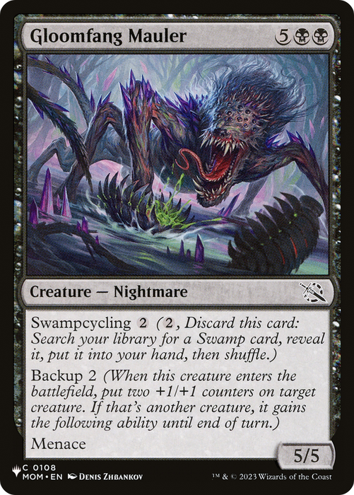 Gloomfang Mauler [PLST-MOM-108] - The List