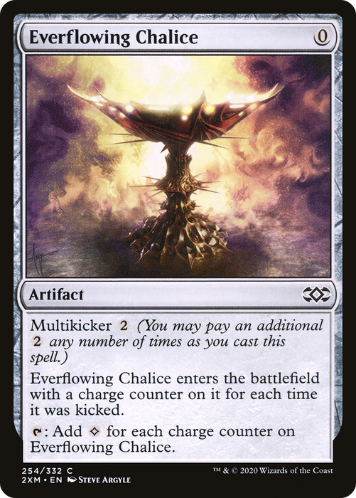 Everflowing Chalice [2XM-254] Foil - Double Masters