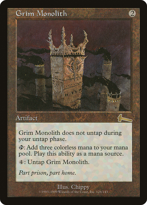 Grim Monolith [ULG-126] - Urza's Legacy