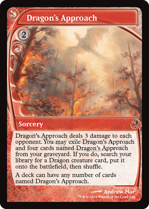 Dragon's Approach [MB2-246] Foil - Mystery Booster 2