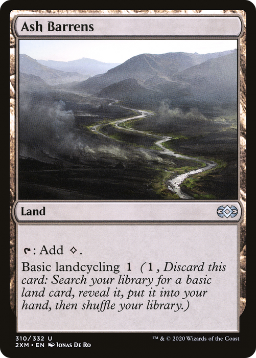 Ash Barrens [2XM-310] Foil - Double Masters