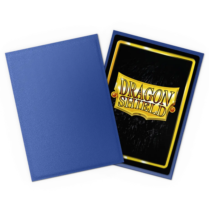 Dragon Shield: Standard 100ct Sleeves - Blue (Non-Glare Matte)