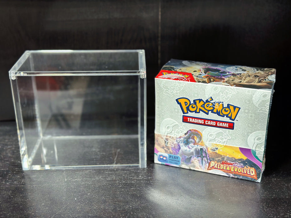 Magnetic Acrylic Protective Case for Pokémon TCG Booster box