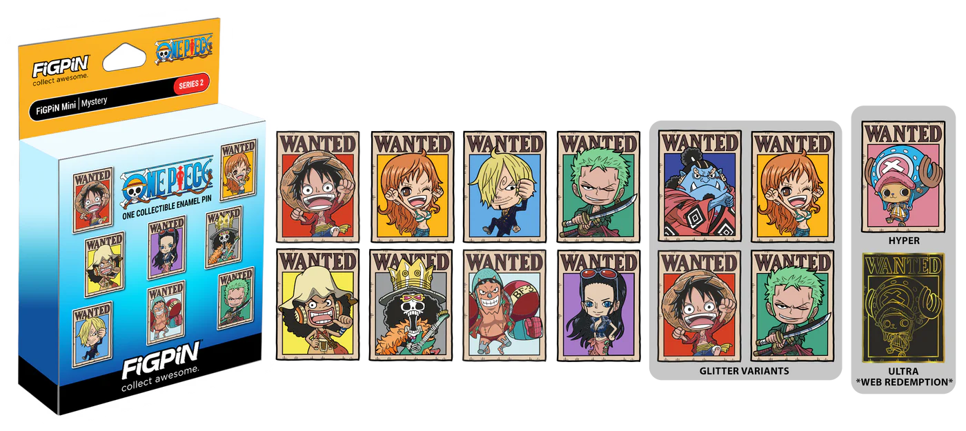 FIGPIN - One Piece Mystery Pin Series 2