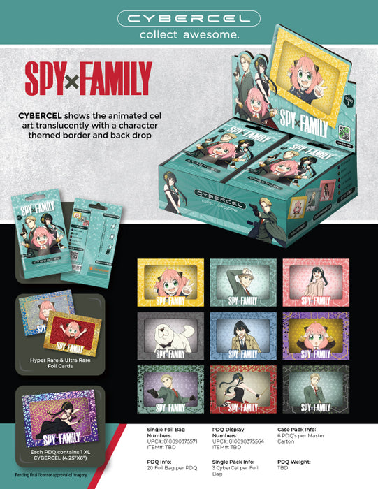 CYBERCEL - SPY X FAMILY TRADING CARDS BOOSTER BOX