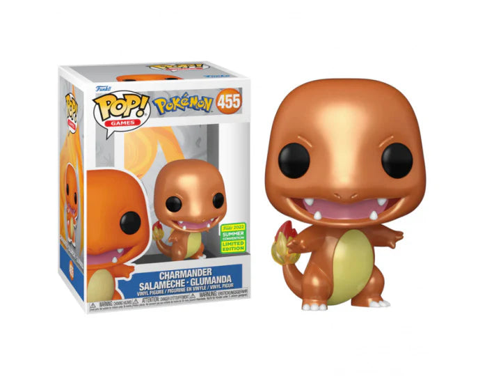 Funko Pop! Charmander #455 (Metallic)(2022 Summer Convention)