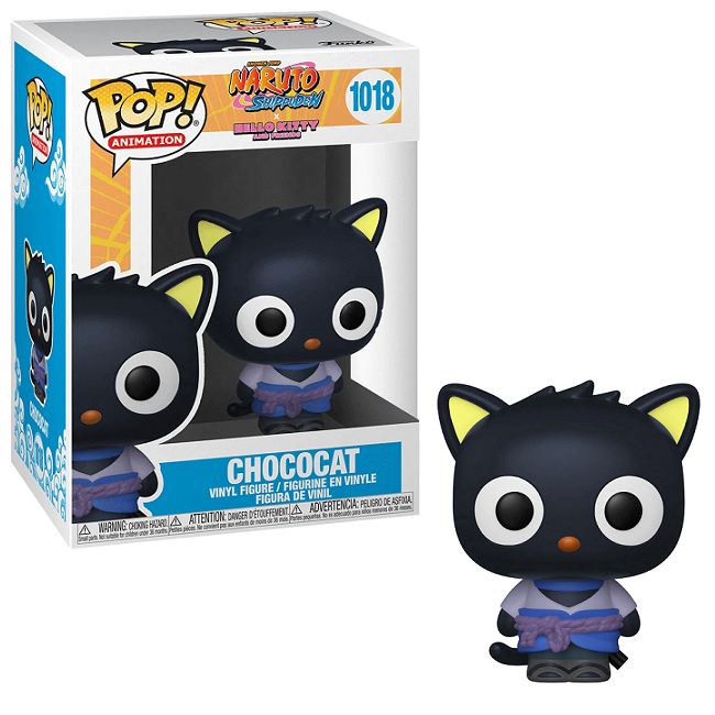 Funko Pop! Naruto Shippuden x Hello Kitty and Friends - Chococat as Sasuke #1018