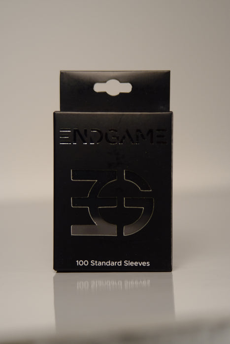 ENDGAME Standard Size Sleeves - 100 Count - Obsidian Black