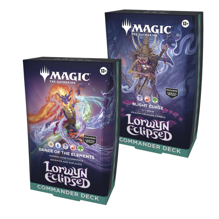 MTG - Lorwyn Eclipsed - Commander Deck - Bundle of 2