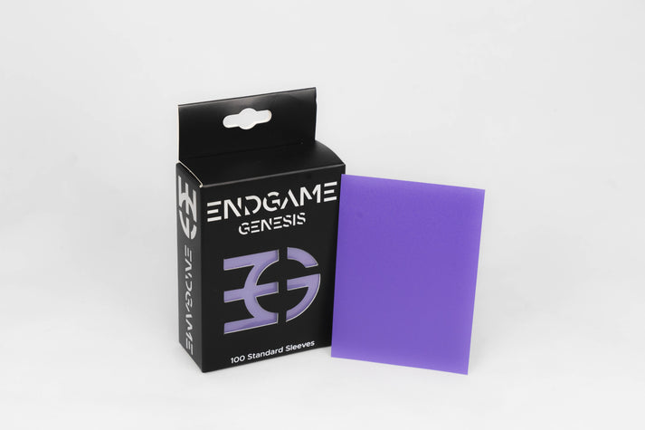 ENDGAME: GENESIS Standard Size Sleeves - Nightshade Purple (100 Count)
