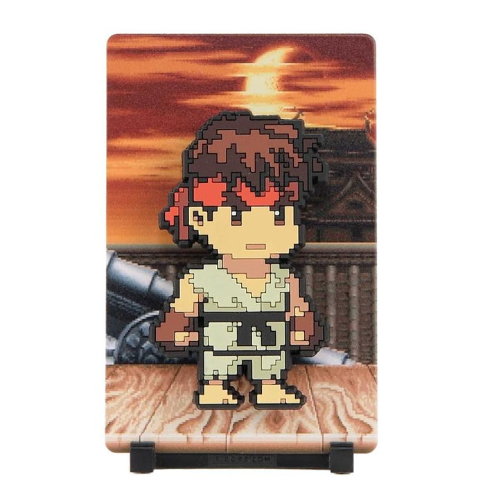 Street Fighter II - Ryu FiGGYZ Pixel Art 4.3" PVC Magnet (Pre-Order)
