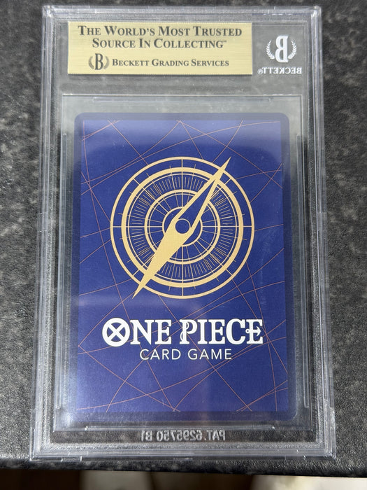 Beckett Pristine 10  Marshall.D.Teach 3rd Anniversary Special Gold Foil OP09-093