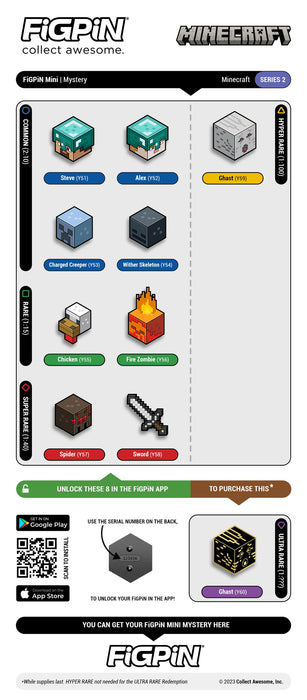 FIGPIN - Minecraft Mystery Pin Series 2