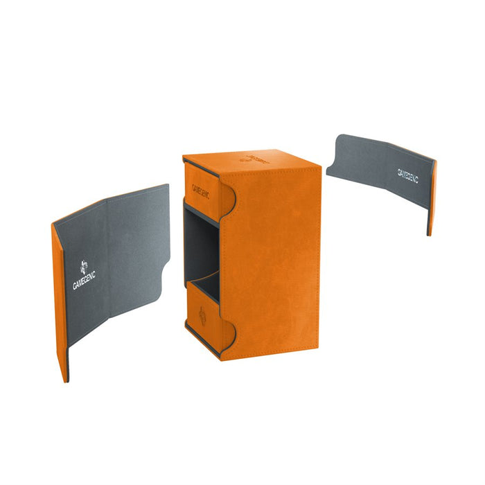 Gamegenic Deck Box: Watchtower Convertible Orange (100ct)