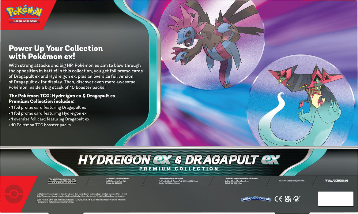 Hydreigon ex & Dragapult ex Premium Collection (Pre-Order) Limit 1 Per Customer