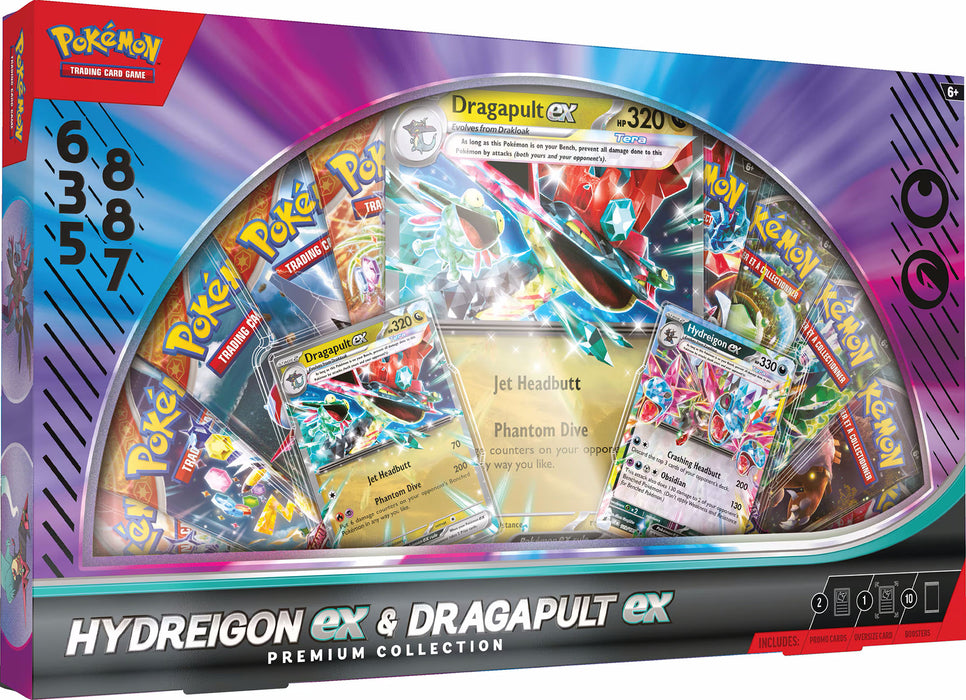Hydreigon ex & Dragapult ex Premium Collection (Pre-Order) Limit 1 Per Customer