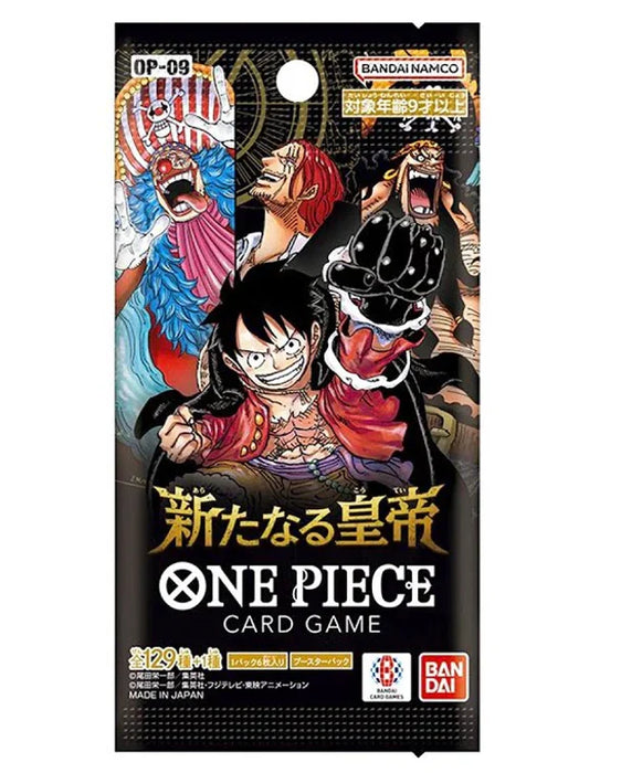 One Piece Japanese TCG OP09 Four Emperors Booster Pack