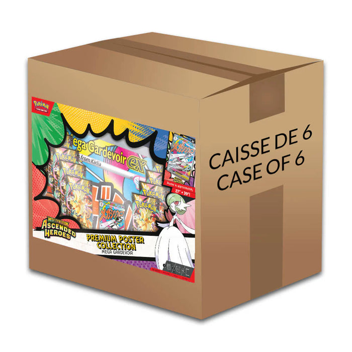 ME2.5 Ascended Heroes - Premium Poster Collection - Sealed Case of 6