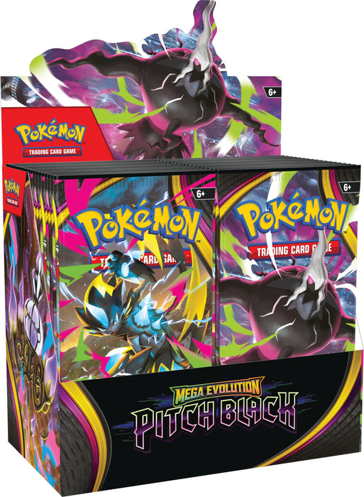 Mega Evolution Pitch Black - Booster Box (Pre-Order) Limited 1 Per Customer