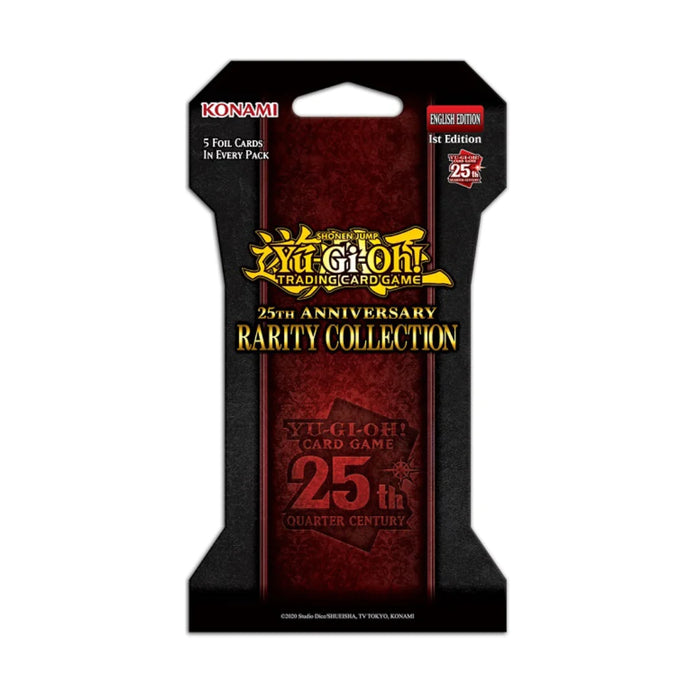 25th Anniversary Rarity Collection - Sleeved Pack (1st Edition)