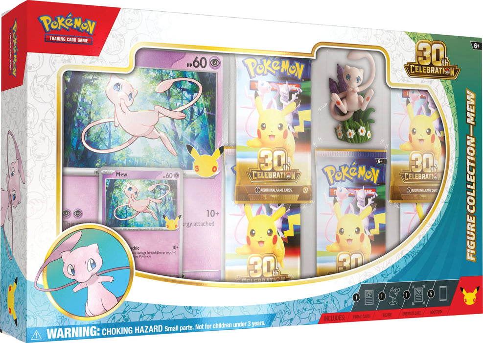 Pokémon 30th Celebration Mew Figure Collection (Pre-Order)