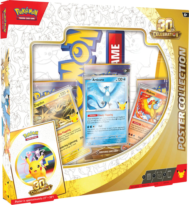 Pokémon 30th Celebration Poster Collection (Pre-Order)
