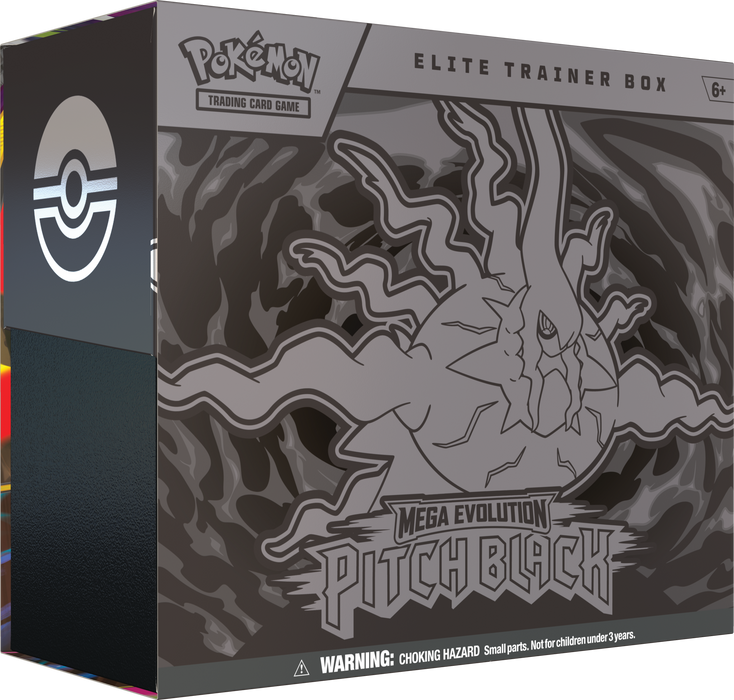 Mega Evolution Pitch Black - Elite Trainer Box (Pre-Order) Limited 1 Per Customer