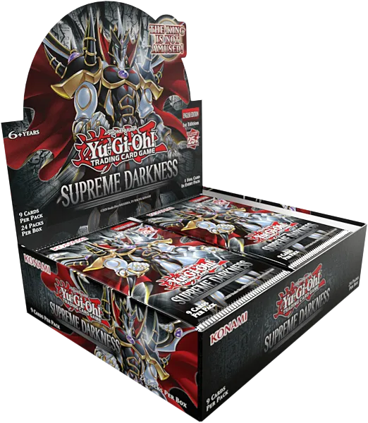 Yugioh Supreme Darkness 1st Edition Booster Box (Pre-Order)