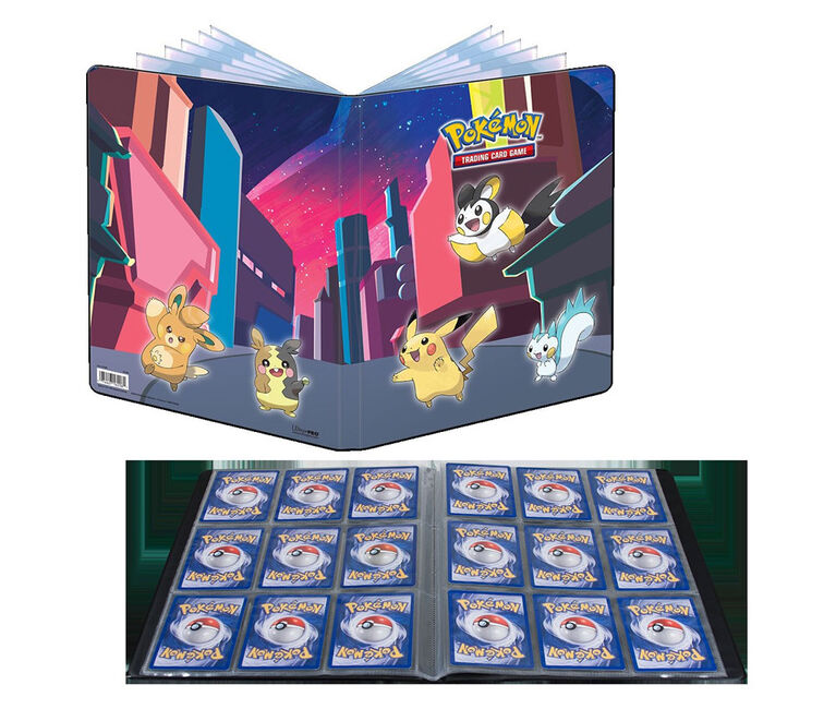 Ultra PRO: 9-Pocket PRO-Binder - Pokemon (Shimmering Skyline - Emolga/Pikachu/Pachirisu/Pawmi/Dedenne)