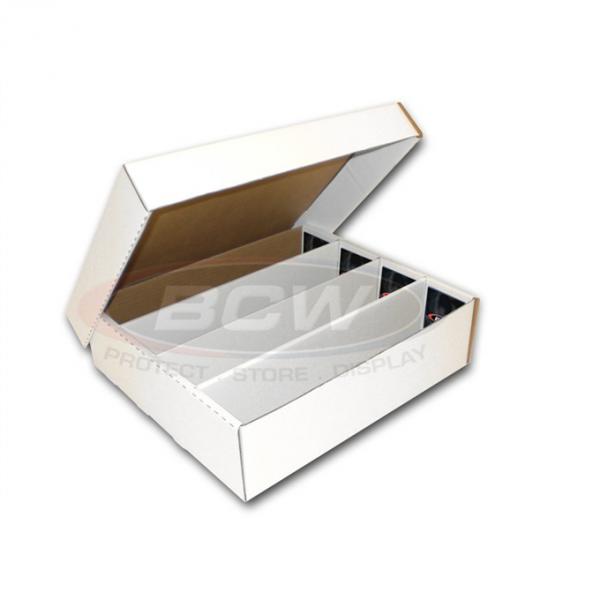 BCW 3,200CT (MONSTER) CARDBOARD CARD BOX