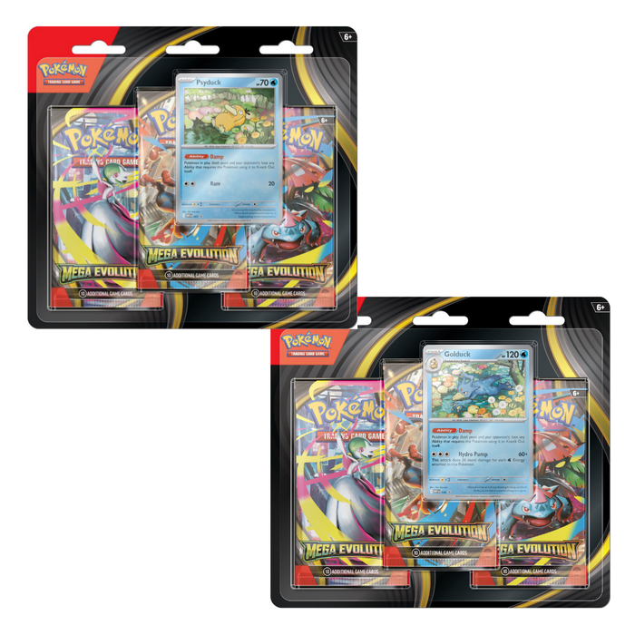 Pokémon TCG Mega Evolution - 3 Pack Blister Bundle