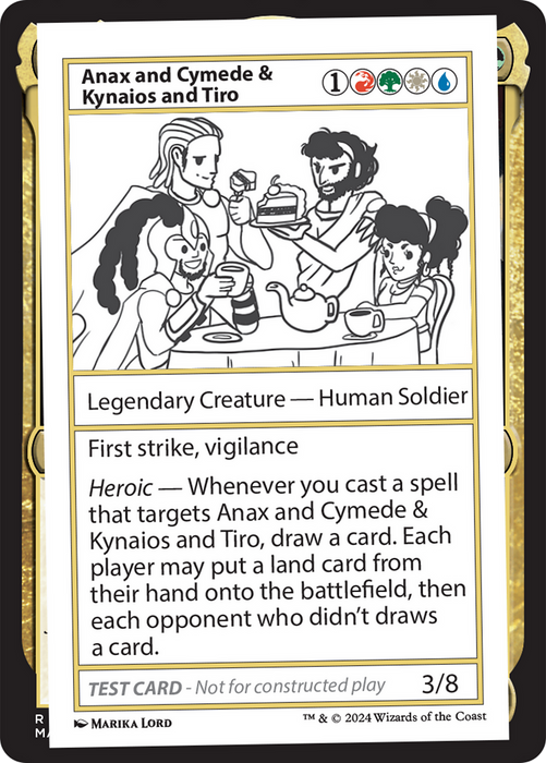 Anax and Cymede & Kynaios and Tiro [MB2-999-ACKT] - Mystery Booster 2