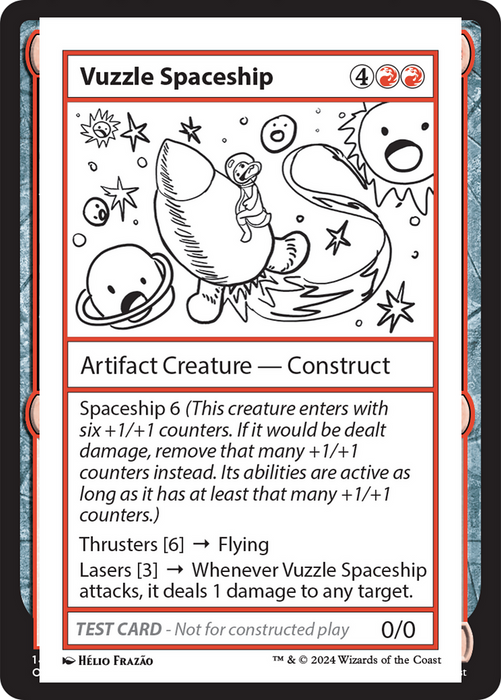 Vuzzle Spaceship [MB2-999-VSP] Foil - Mystery Booster 2