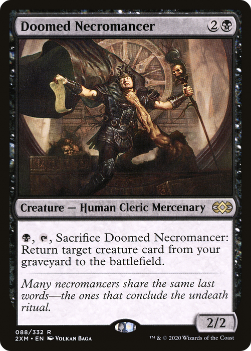 Doomed Necromancer [2XM-088] - Double Masters