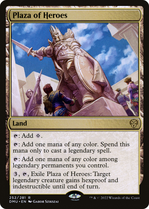 Plaza of Heroes [DMU-252] - Dominaria United